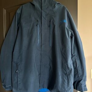 Men’s The North Face Steep Series Blue Gray Performance Jacket